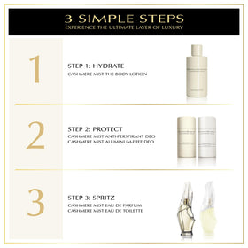 Donna Karan Cashmere Mist Deodorant Stick on vanity