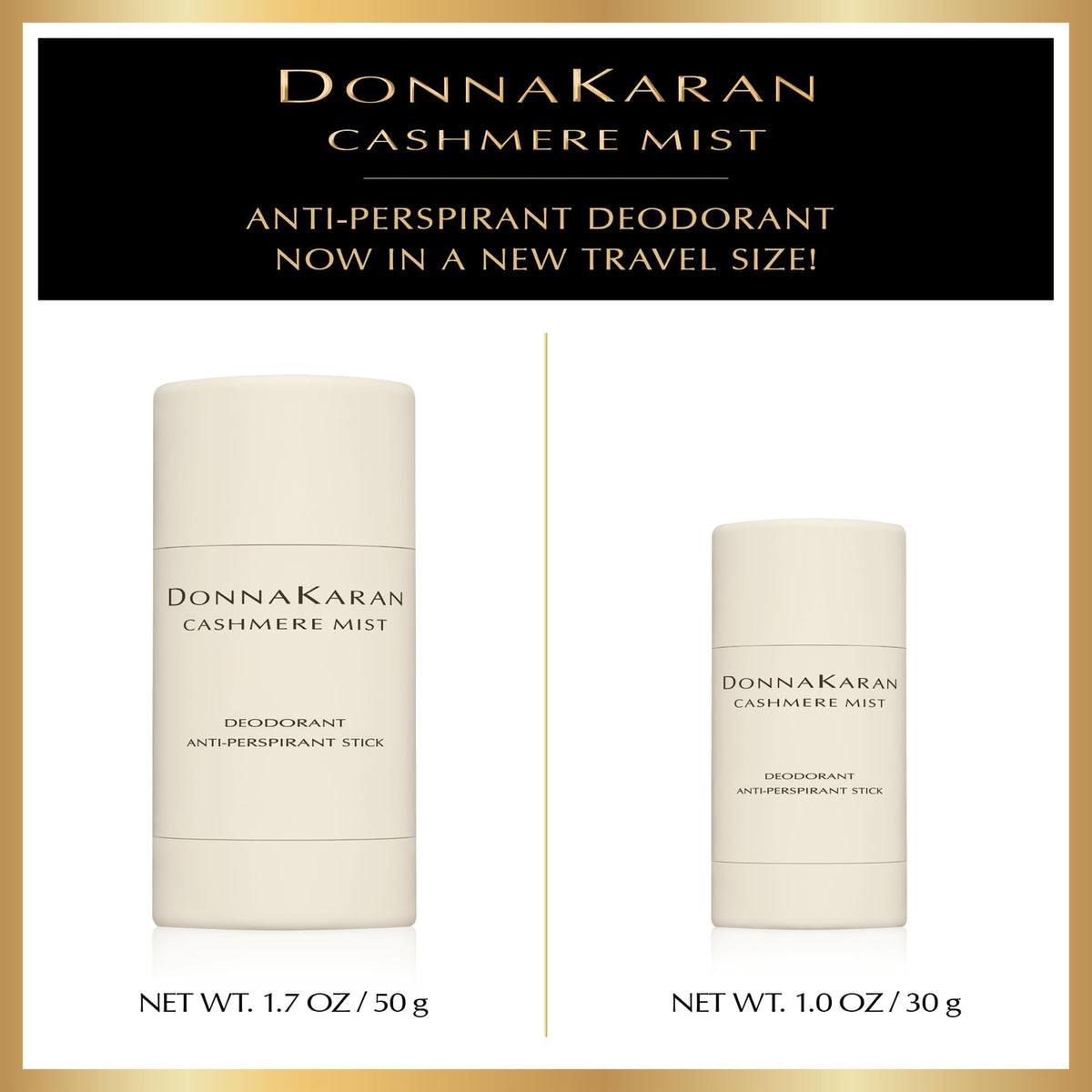 Donna Karan Cashmere Mist Deodorant Stick with flowers