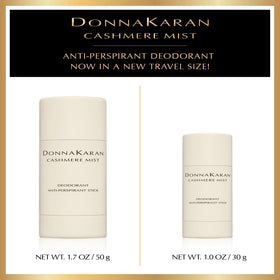 Donna Karan Cashmere Mist Deodorant Stick with flowers