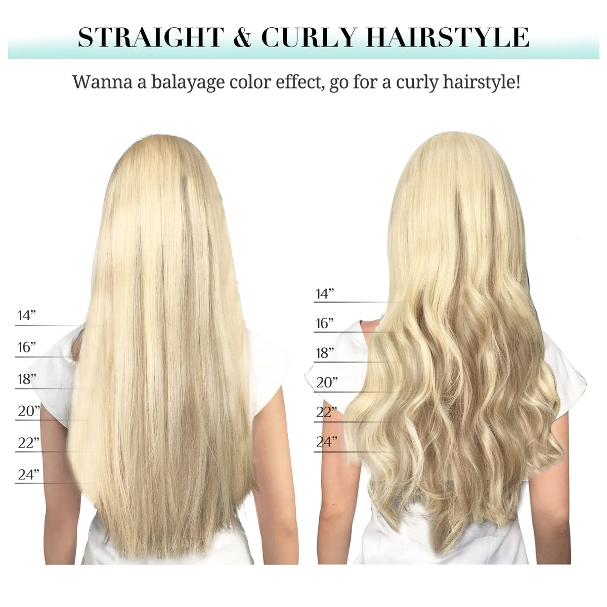 DOORES Clip in Hair Extensions being installed