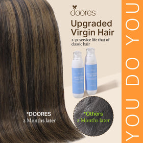 DOORES Clip in Hair Extensions in a lifestyle setting