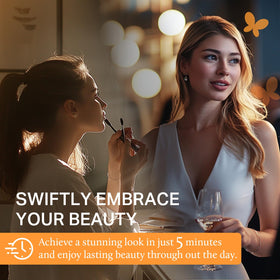 DOORES Clip in Hair Extensions in a lifestyle setting