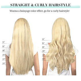 DOORES Clip-in Hair Extensions installation guide