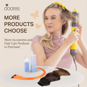 DOORES Clip in Hair Extensions packaging