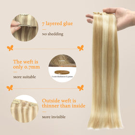 DOORES Clip in Hair Extensions packaging front view