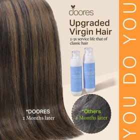 DOORES Clip in Hair Extensions various colour options