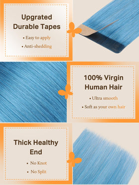 DOORES hair extensions in solid colour options
