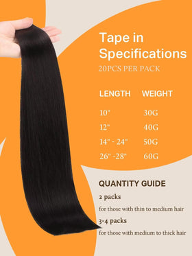 DOORES Hair Extensions showing natural silky appearance
