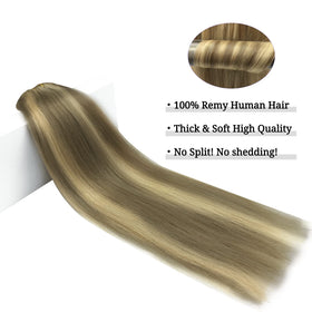 DOORES Ombre hair extensions in natural light