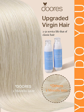 DOORES Tape In Hair Extensions 100g packaging