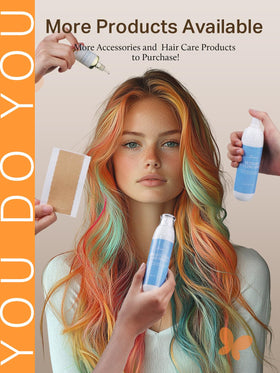 DOORES Tape In Hair Extensions 20" length example