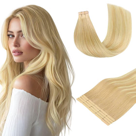 DOORES Tape in Hair Extensions 20pcs front view