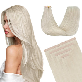 DOORES Tape In Hair Extensions 50g front view