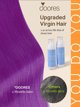 DOORES Tape In Hair Extensions 50g packaging