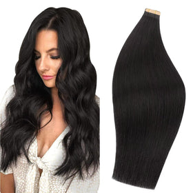DOORES Tape in Hair Extensions 80g pack front view