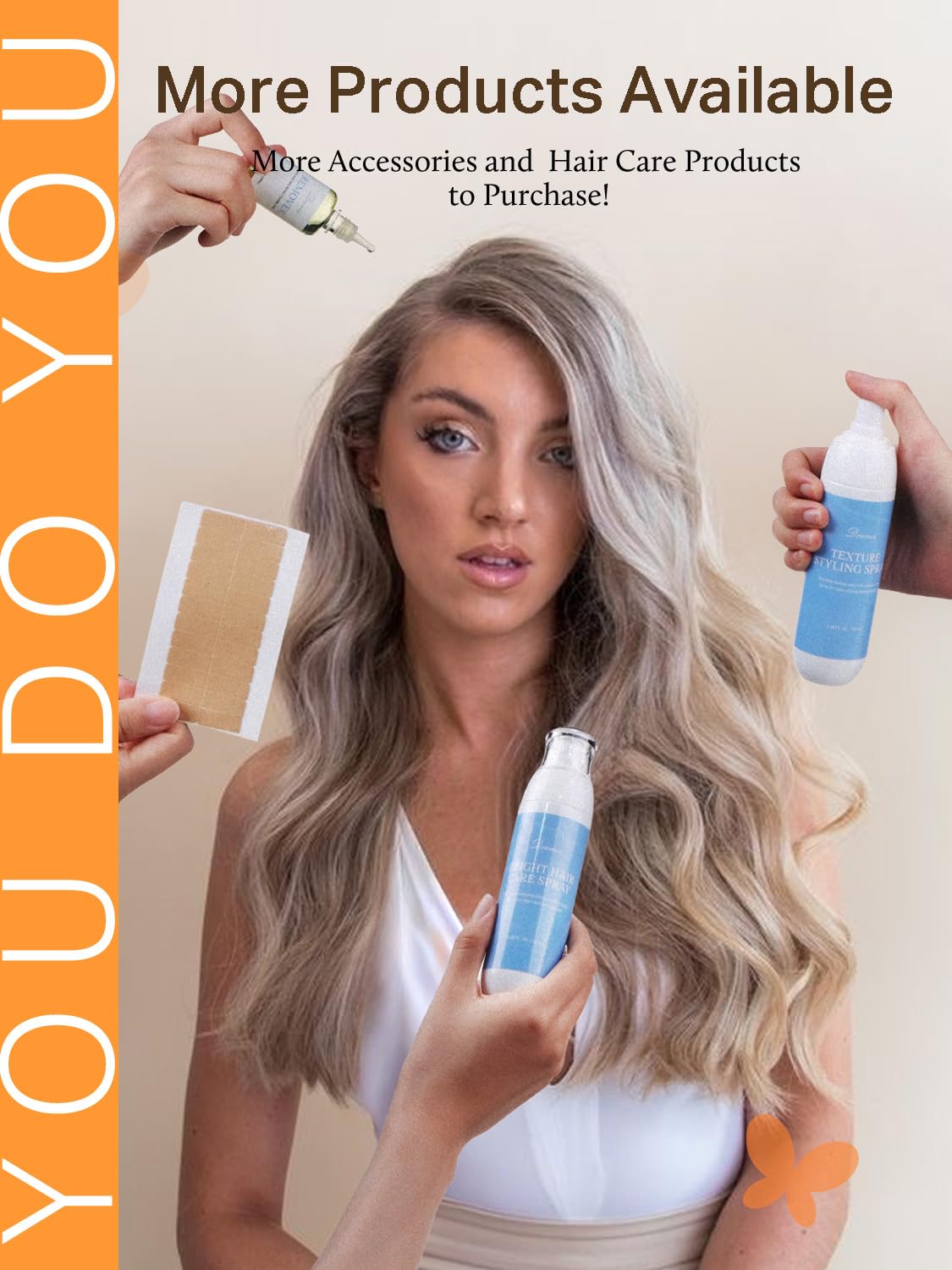 DOORES Tape In Hair Extensions application guide