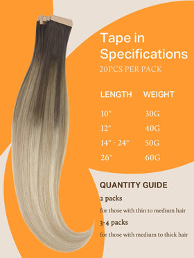 DOORES Tape in Hair Extensions application process