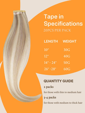 DOORES Tape In Hair Extensions close-up of tape