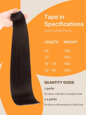 DOORES Tape In Hair Extensions displayed on a mannequin
