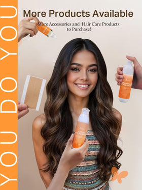DOORES Tape in Hair Extensions in a lifestyle setting