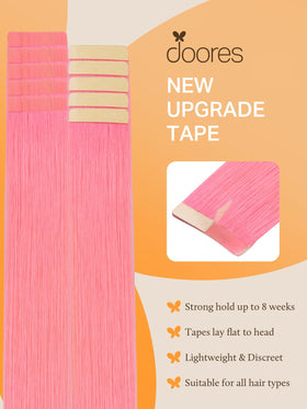DOORES Tape In Hair Extensions in packaging