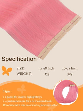 DOORES Tape In Hair Extensions lifestyle application