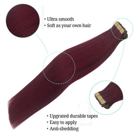 DOORES Tape in Hair Extensions lifestyle scene at a party