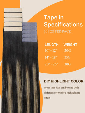 DOORES Tape In Hair Extensions on model showcasing natural blend