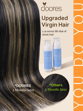 DOORES Tape In Hair Extensions packaging