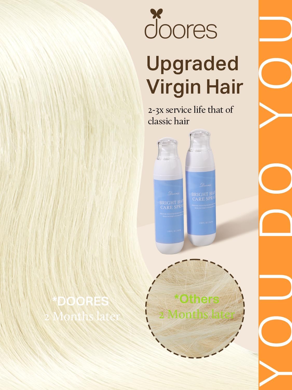 DOORES Tape in Hair Extensions showing 20 pieces
