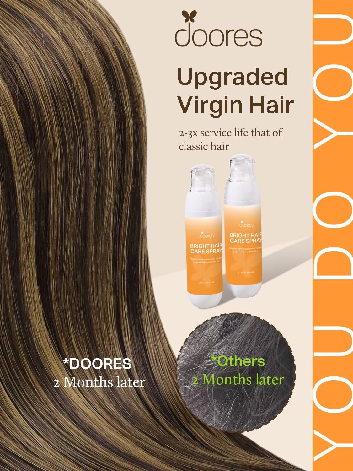 DOORES Tape in Hair Extensions showing 20 pieces