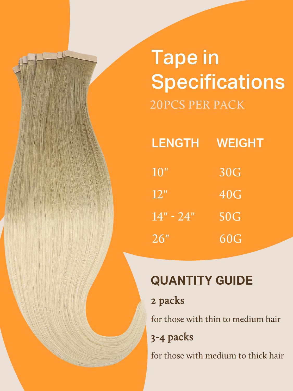 DOORES Tape in Hair Extensions showing natural silky appearance