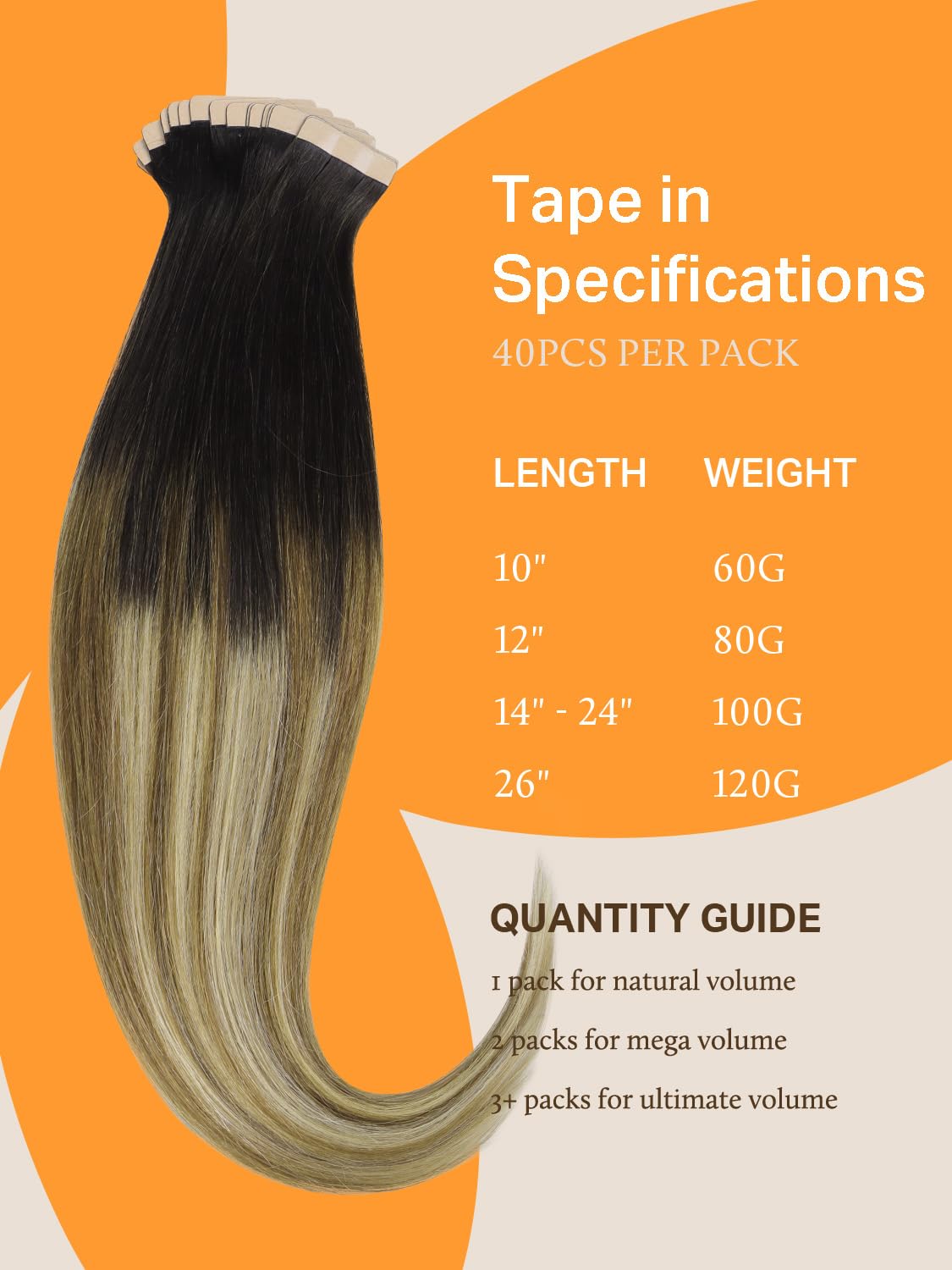 DOORES Tape in Hair Extensions straightened and curled