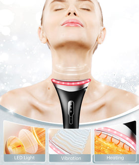 Dopsikn facial massager showing adjustable vibration settings