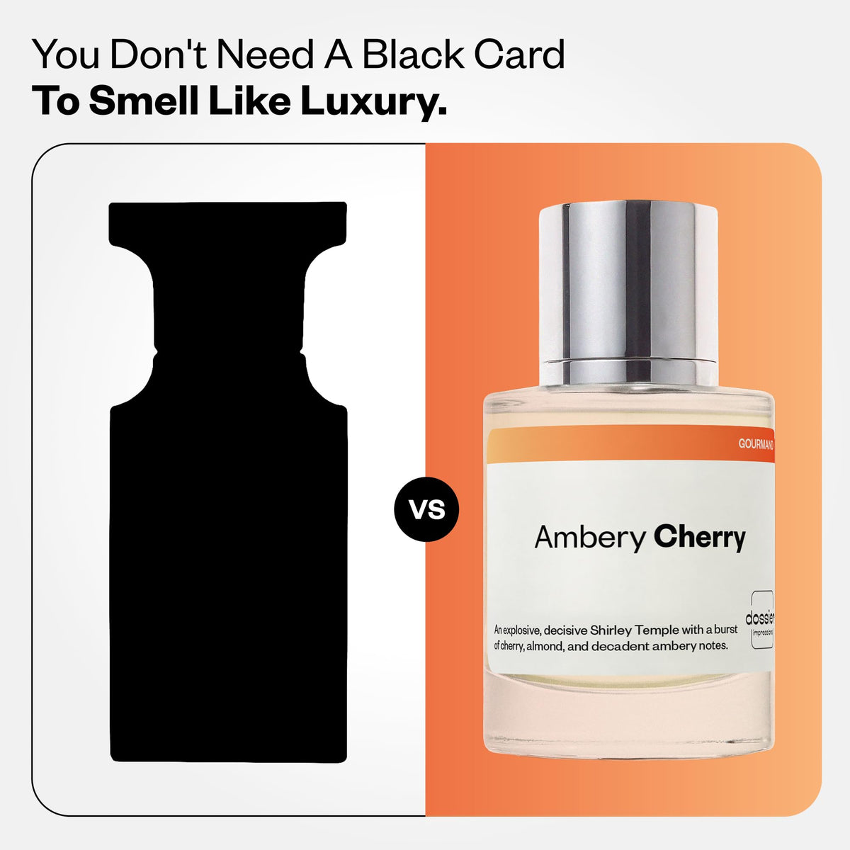 Dossier Ambery Cherry Eau de Parfum 50ml bottle with packaging