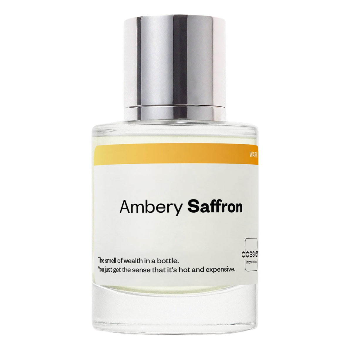 Dossier Ambery Saffron Eau de Parfum 50ml front view