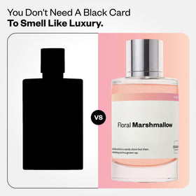 Dossier Floral Marshmallow Eau de Parfum bottle side view