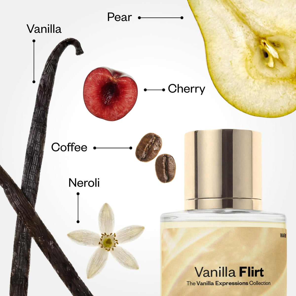 Dossier Vanilla Flirt Eau de Parfum 50ml with packaging