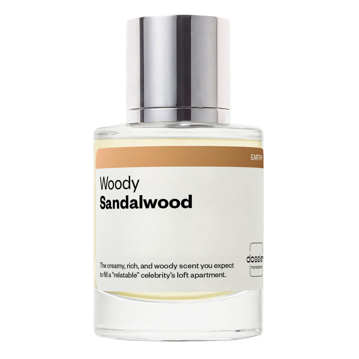 Dossier Woody Sandalwood Eau de Parfum 1.7 fl oz front view