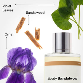 Dossier Woody Sandalwood Eau de Parfum 100ml side view
