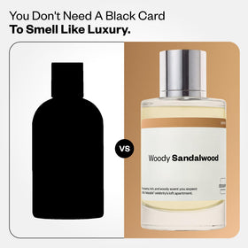 Dossier Woody Sandalwood Eau de Parfum bottle with packaging