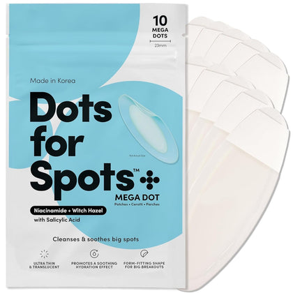Dots for Spots Large Pimple Patches front view packaging