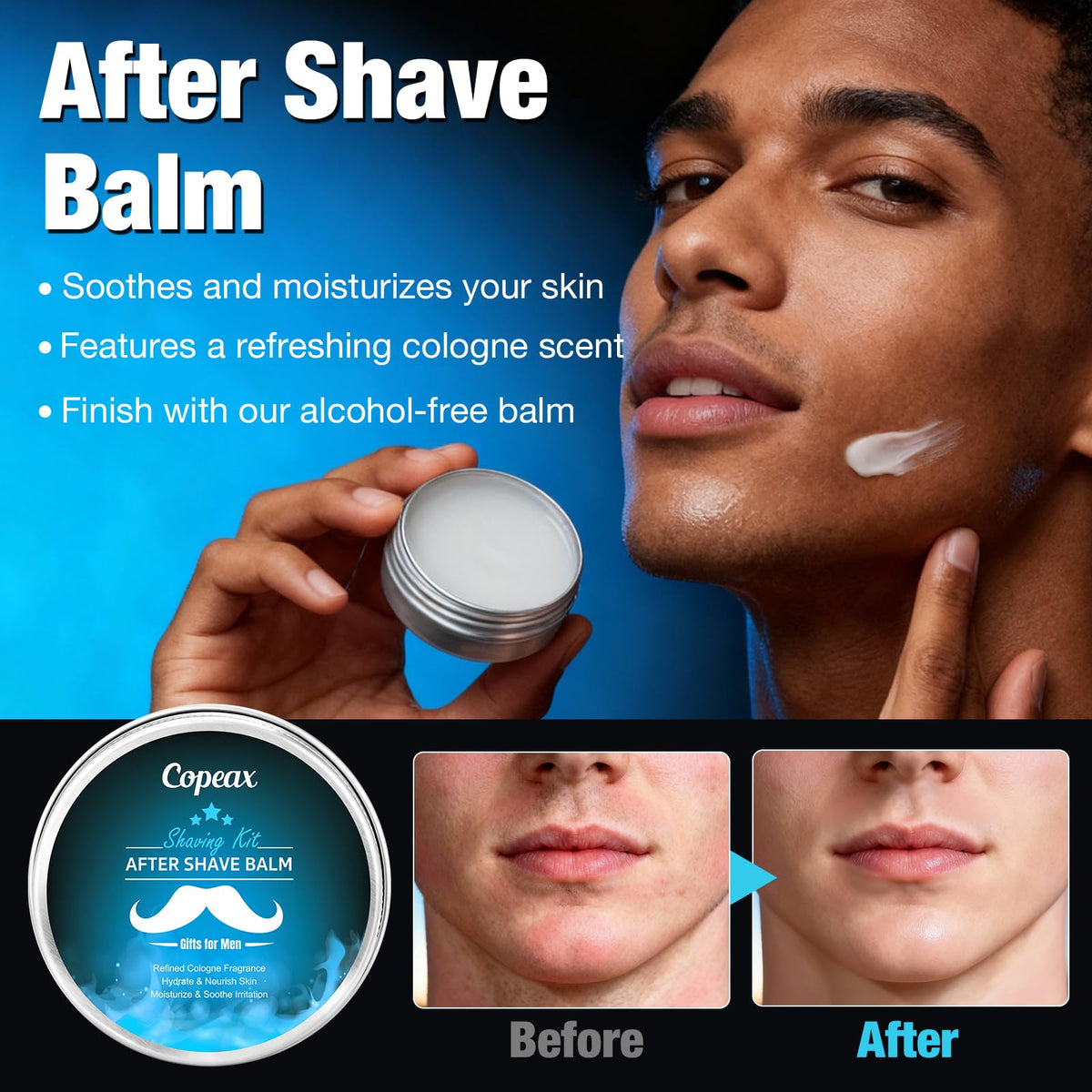 Double-edge safety razor with blades