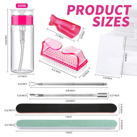 Double-ended nail pusher for cuticle care