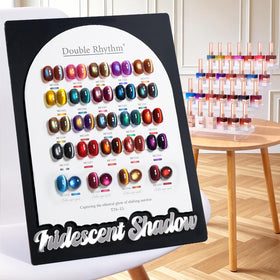 Double Rhythm 28Pcs Gel Nail Polish Set with bottles arranged