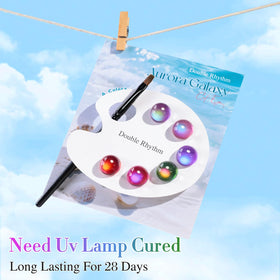 Double Rhythm Cat Eye Gel Nail Polish Set packaging