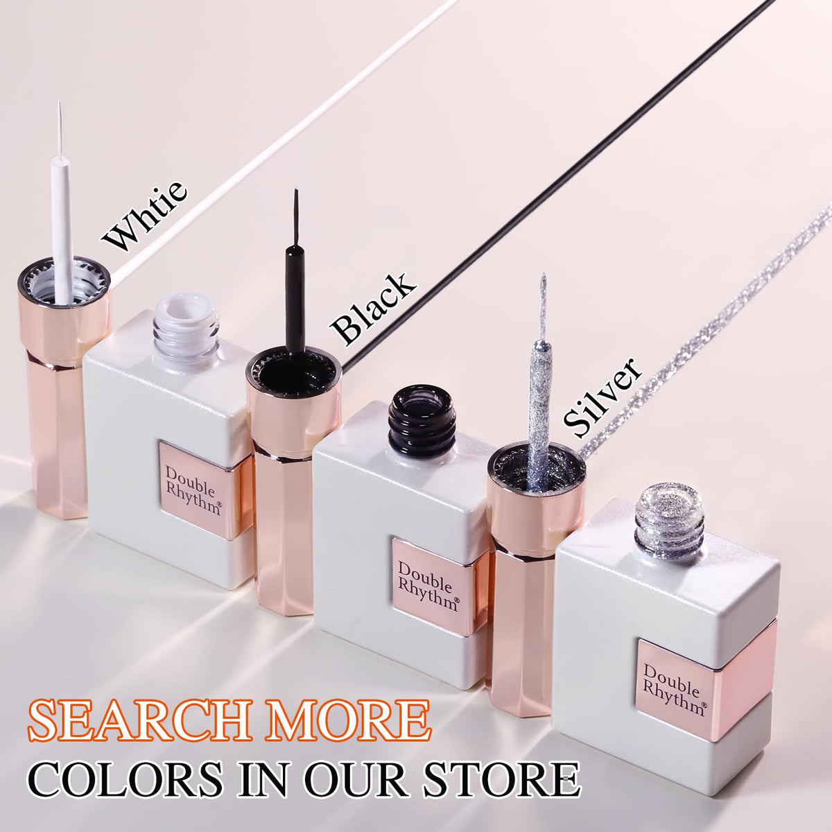Double Rhythm gel liner bottle with packaging