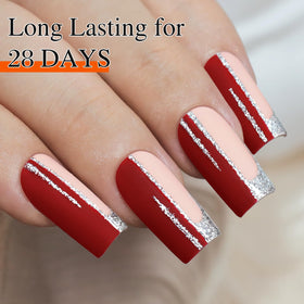 Double Rhythm gel liner with various nail art tools