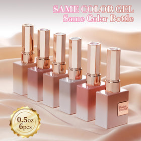 Double Rhythm Gel Nail Polish application on nails