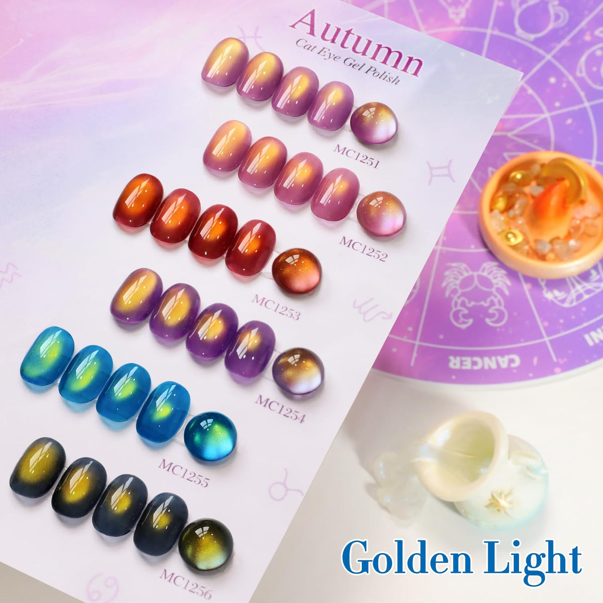 Double Rhythm Gel Nail Polish application on nails